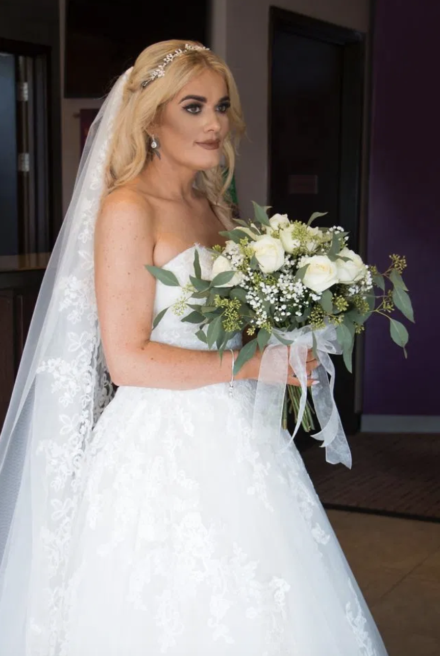 Gemma looked nothing short of stunning on her big day. Photo: Kennedy News and Media