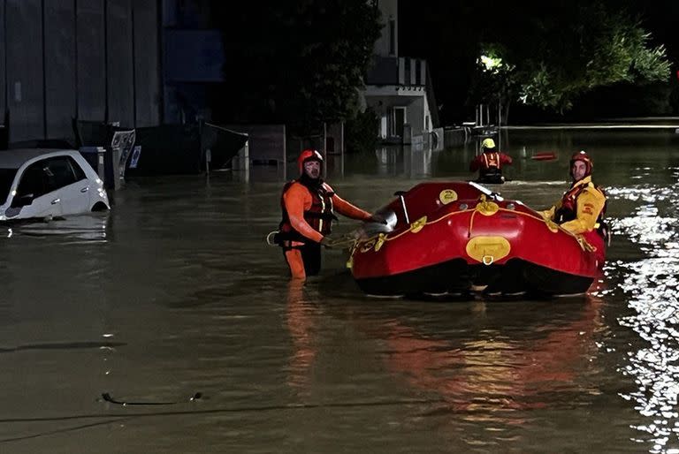 Inundaciones en Italia; Mundo;  Senigallia; Ancona