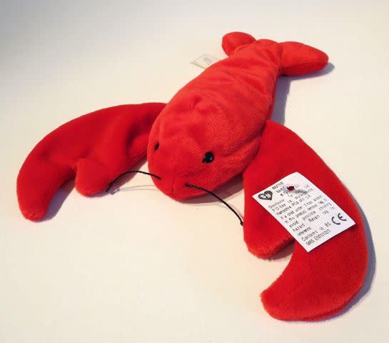<p>Beanie Babies Price Guide</p> Pinchers the Lobster Beanie Baby