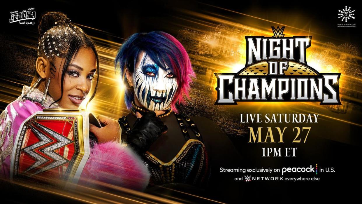 wwe night of champions bianca belair vs asuka