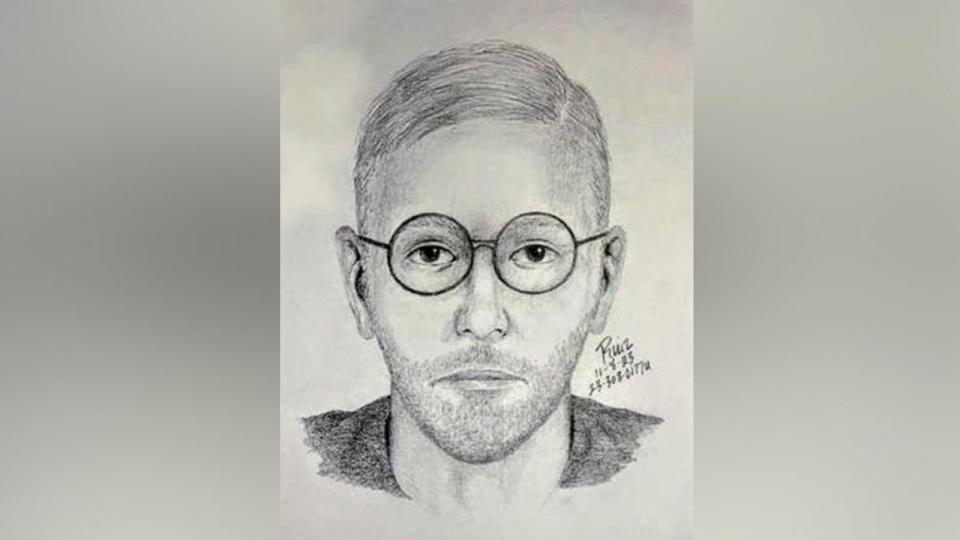 PHOTO: The Santa Clara County Sheriff's Office released this sketch of a suspect sought in connection with an alleged hate crime that occurred at Stanford University on Nov. 3, 2023. (Santa Clara County Sheriff's Office)