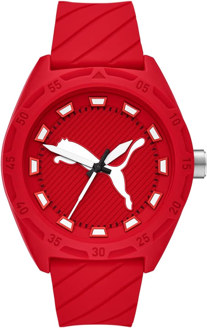 Puma Street Sport Watch in red