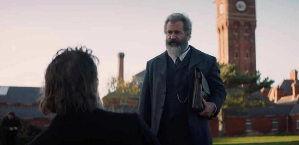Mel Gibson in The Professor and the Madman (Credit: Vertical)