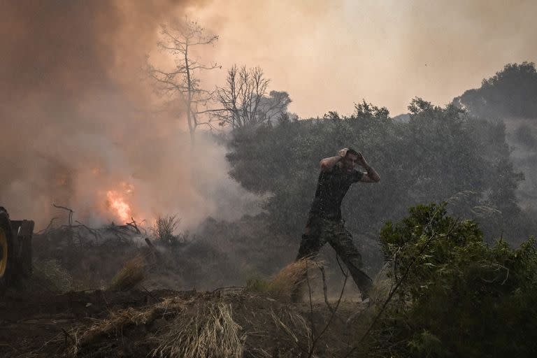 Los incendios afecta a Grecia desde hace vario días