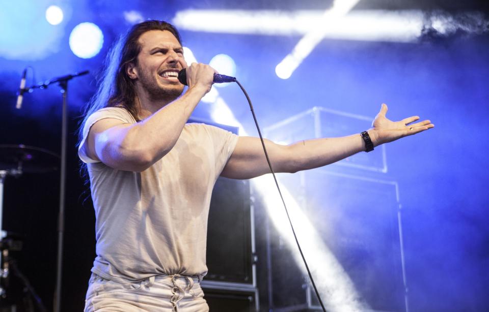 Andrew W.K. onstage