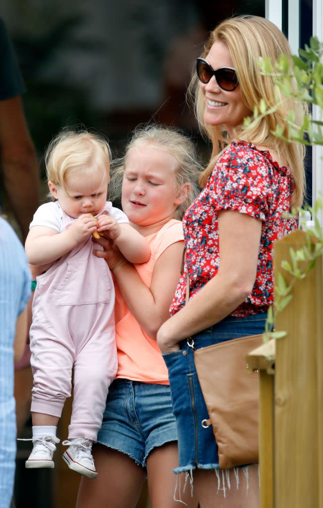 Savannah Phillips Holds Her Baby Cousin Lena