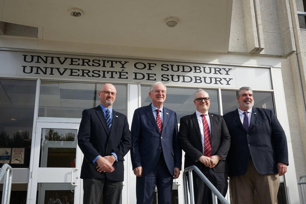 Teams from the University of Ottawa and the University of Sudbury will be finalizing the details of the agreement in the coming months. (Aya Dufour/CBC - image credit)