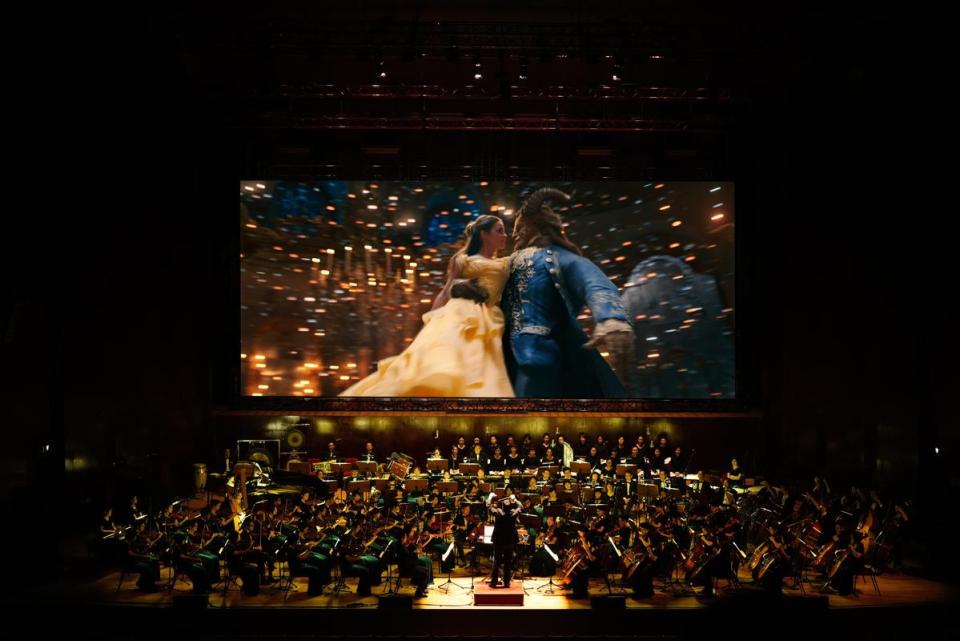 真人版《美女與野獸》電影交響音樂會重返台灣，於下個月中在台北國家音樂廳舉行兩場演出。 （牛耳藝術提供）