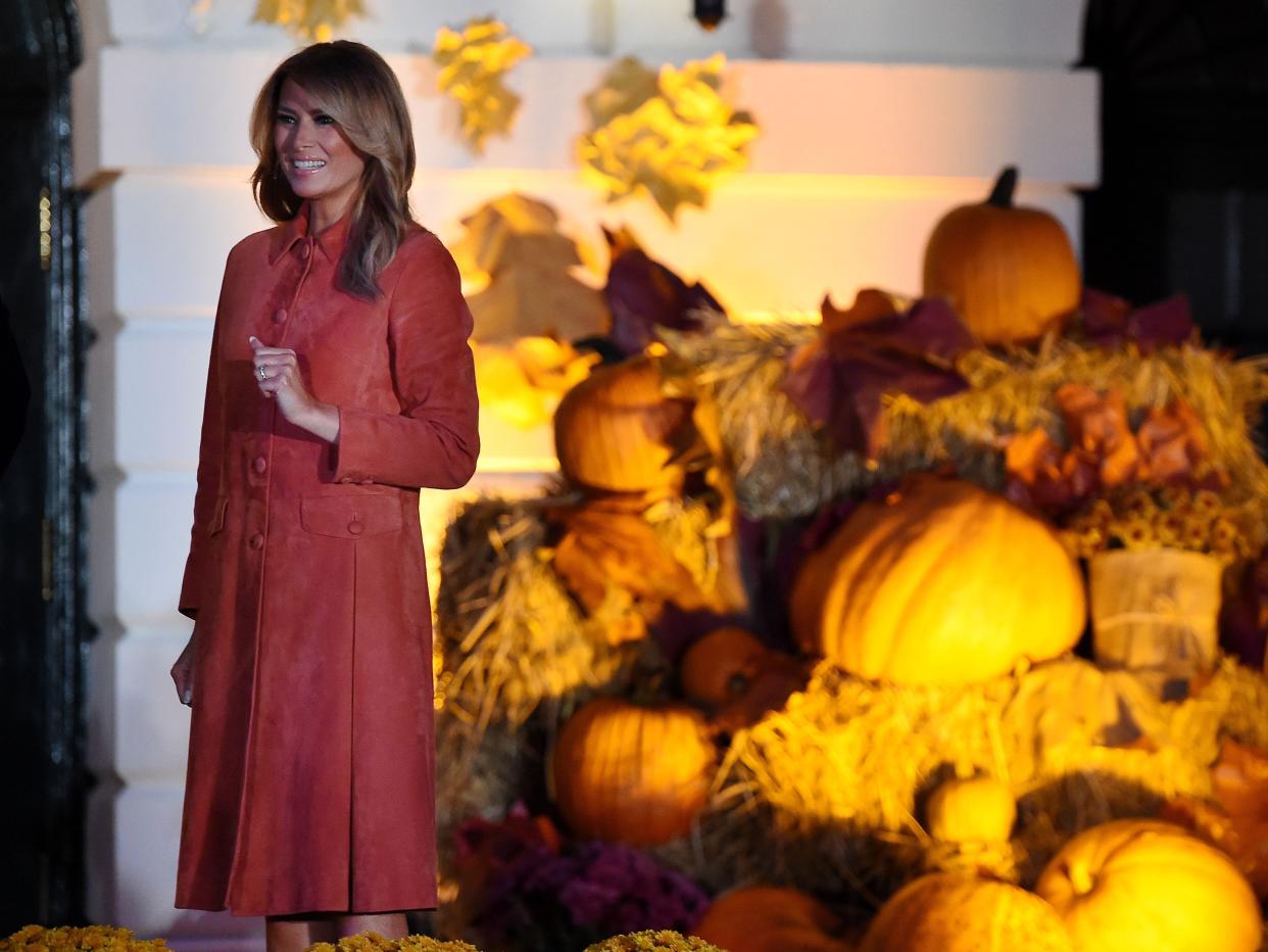 Melania-halloween