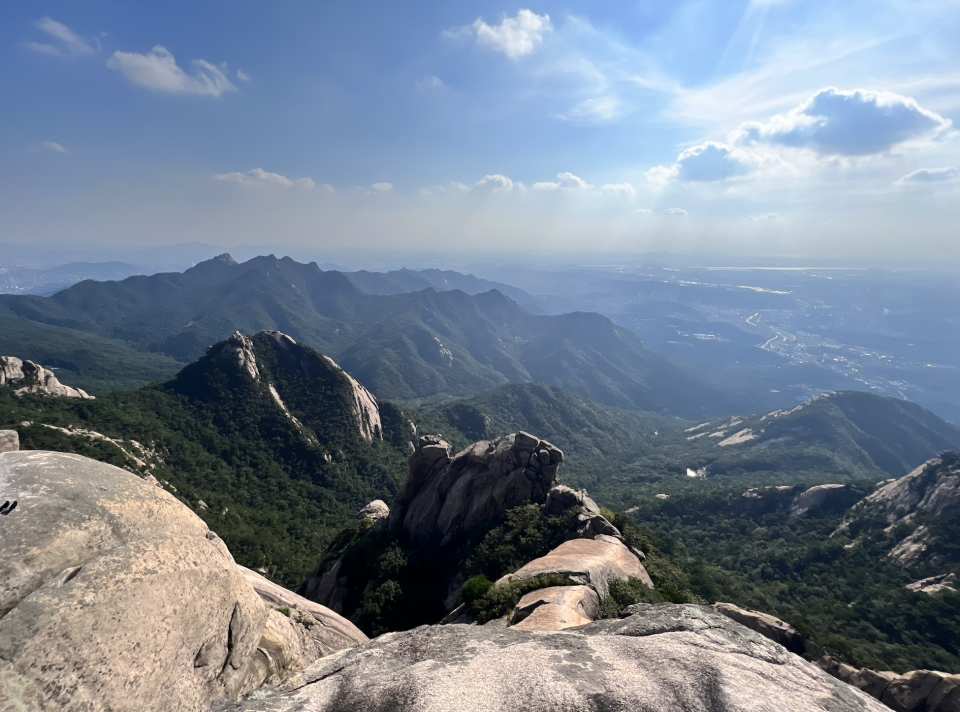 View from Baegundae Peak (Photo: Stephanie Zheng)