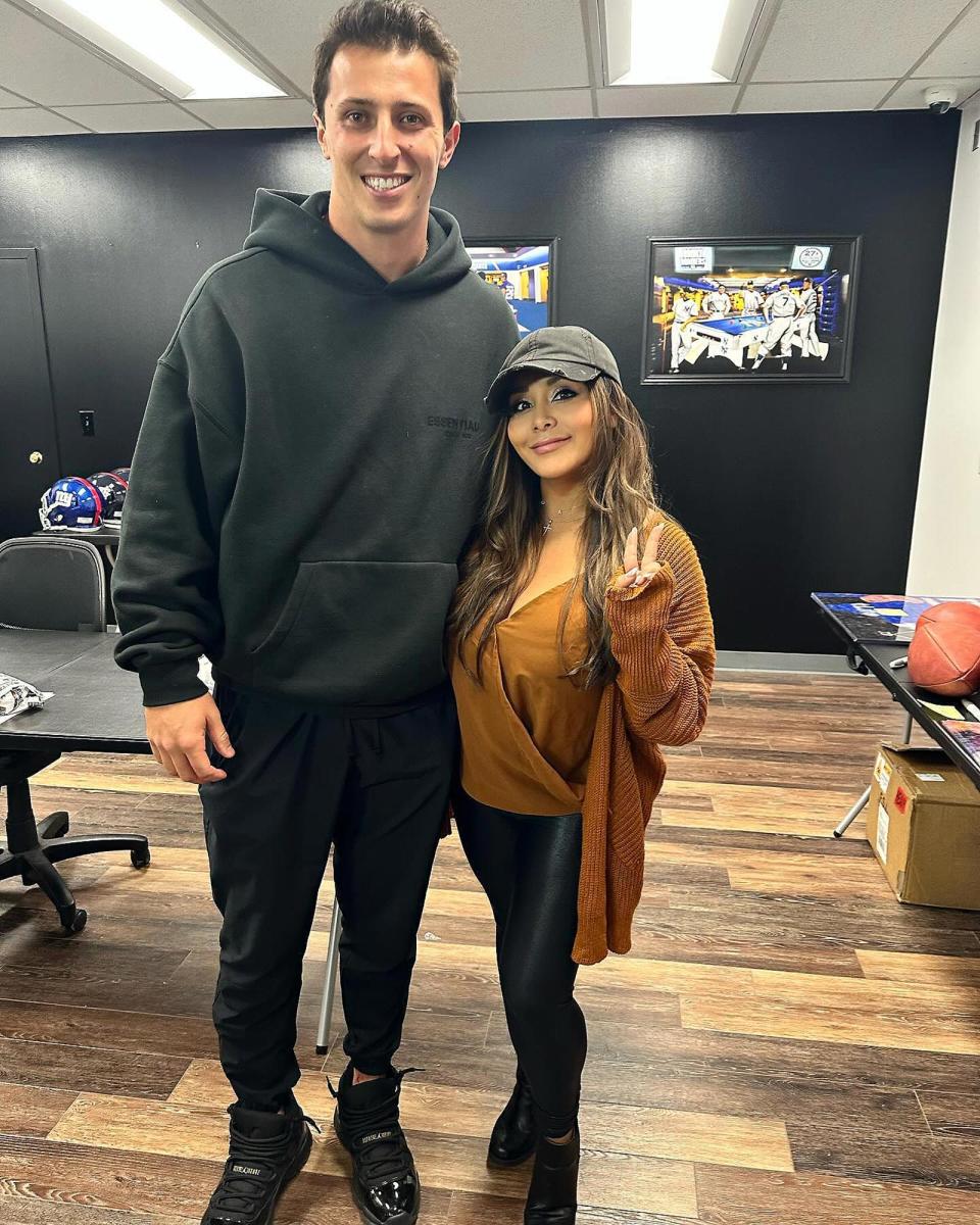 Nicole Snooki Polizzi Names New York Giants QB Tommy DeVito an Honorary Meatball