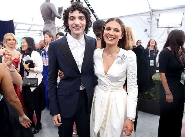 Rich Fury/Getty Finn Wolfhard, Millie Bobby Brown