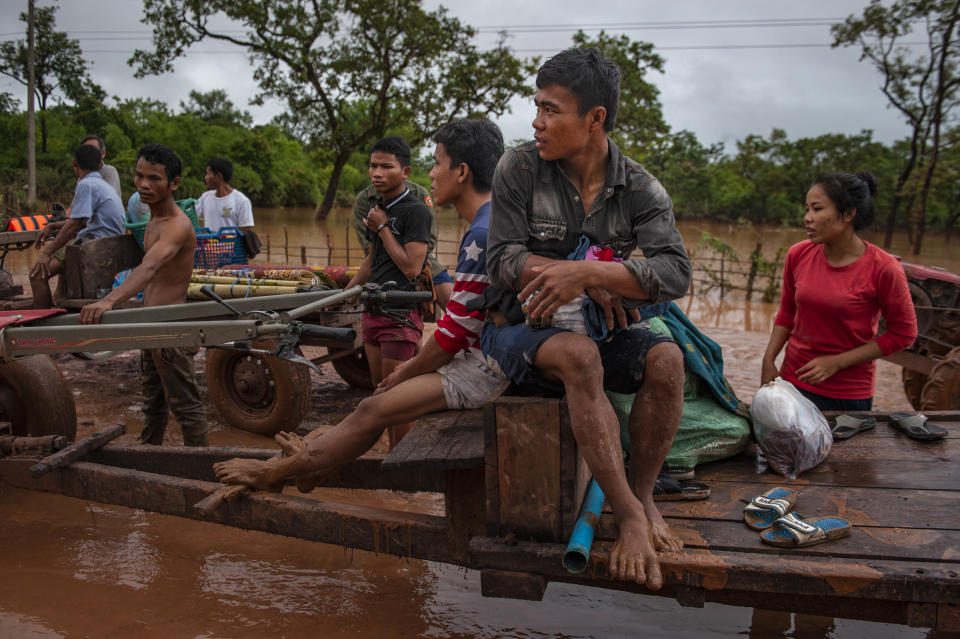 Deadly dam collapse in Laos