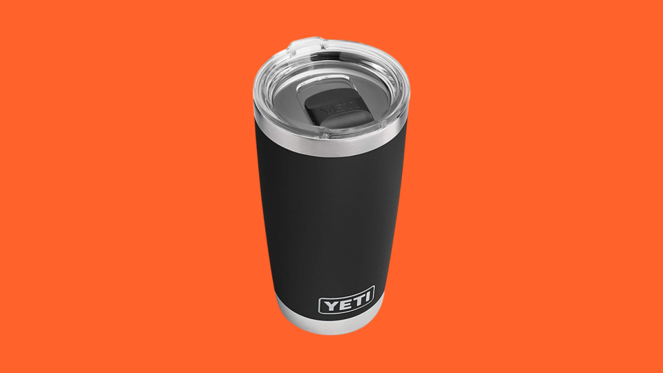 And this tumbler keeps your teas and coffee warm.