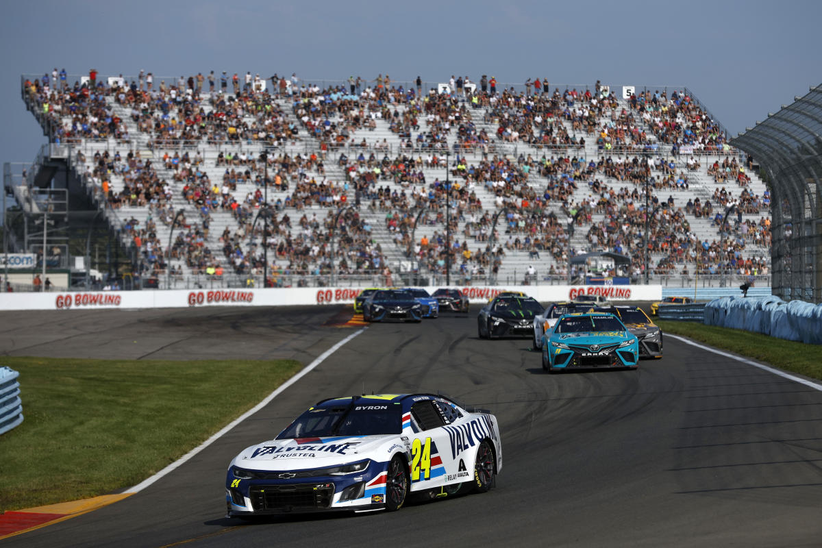 NASCAR results William Byron dominates at Watkins Glen; highlights, full finishing order, updated playoff bubble
