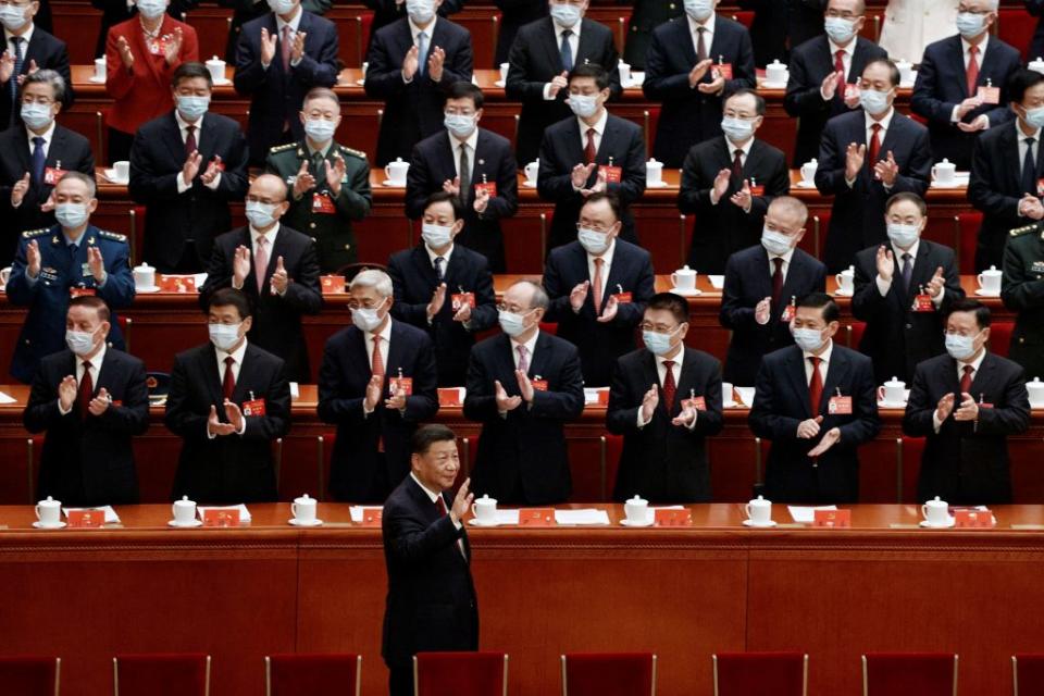 中共第二十次代表大會十月十六日至二十二日在北京召開。（路透，資料照）