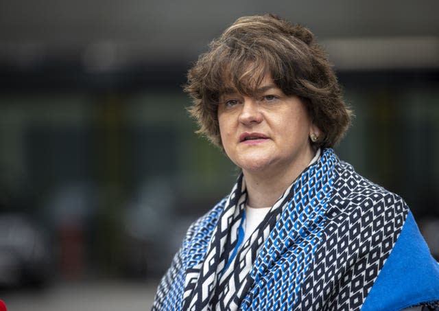 First Minister Arlene Foster