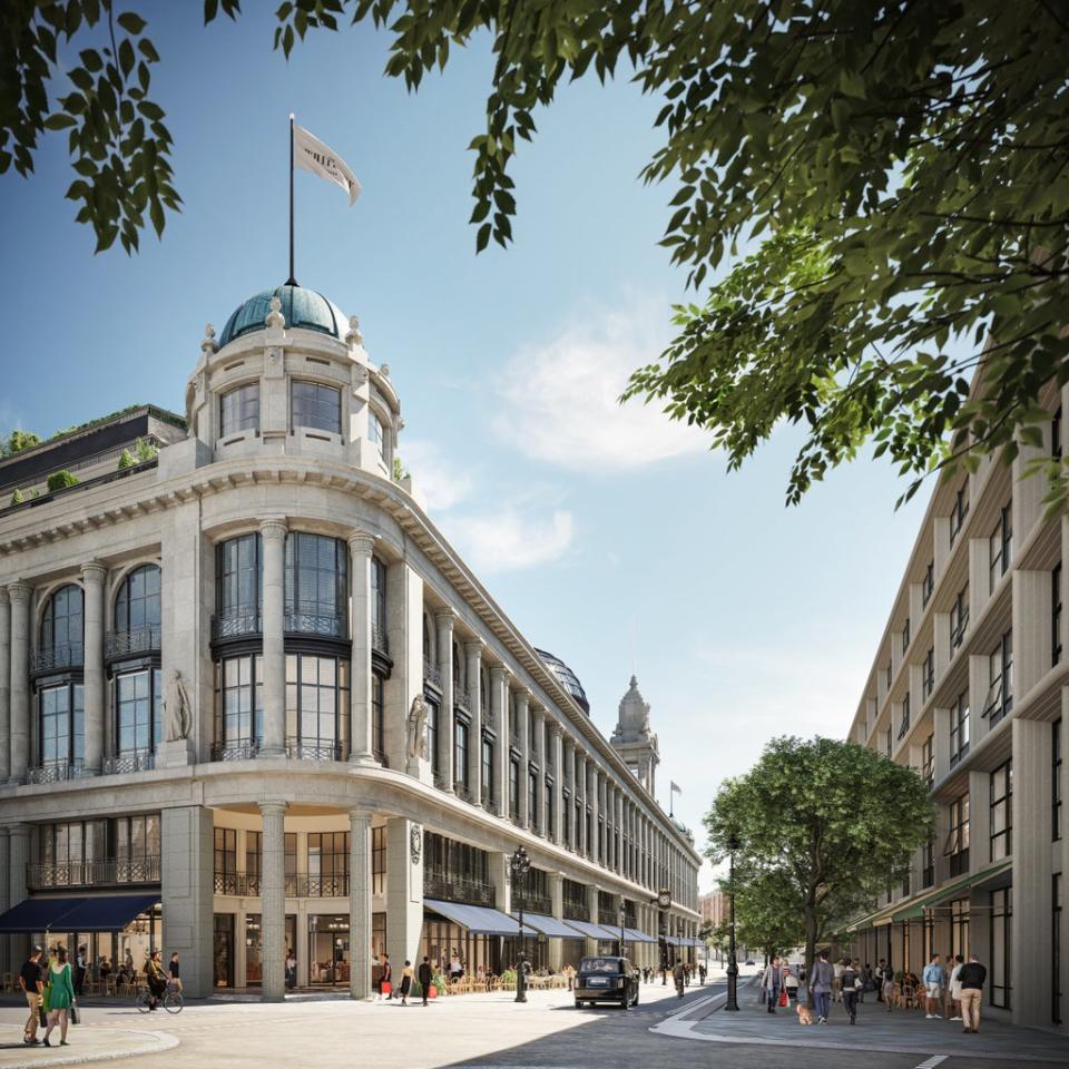 Seven new or refurbished buildings in Queensway, including an overhaul of department store Whiteleys (pictured), have provided a catalyst for the grand revamp (Handout)