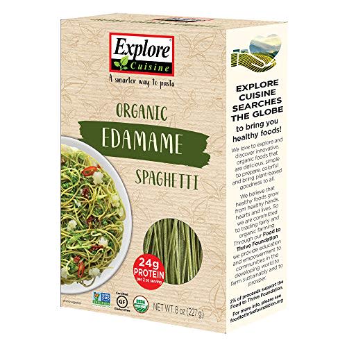 3) Explore Cuisine Organic Edamame Spaghetti