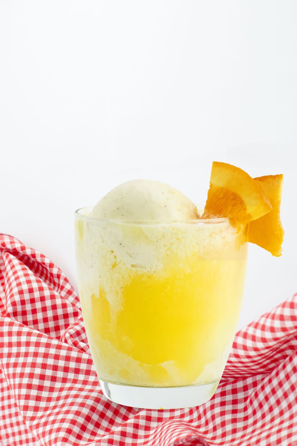 4th of july food fizzy orange float