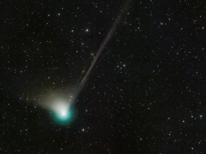 The 2023 ‘green comet’ is now visible from Earth for the first time in