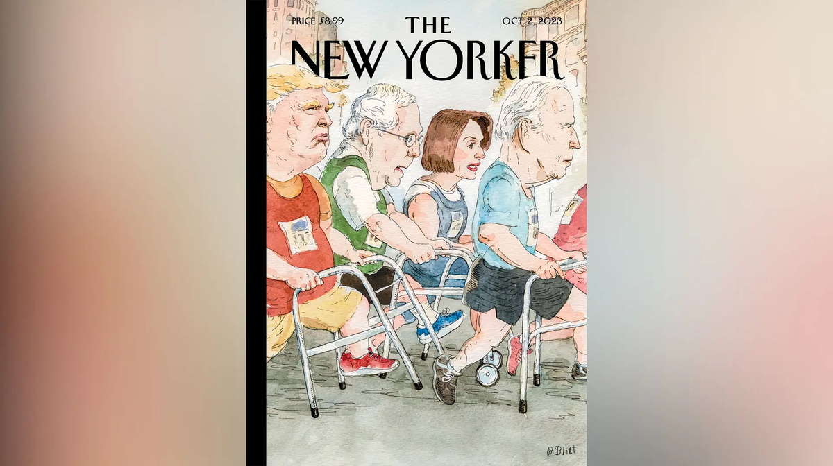 New cartoon for The New Yorker sparks controversy with its ‘ageist’ depictions of the four politicians (The New Yorker)