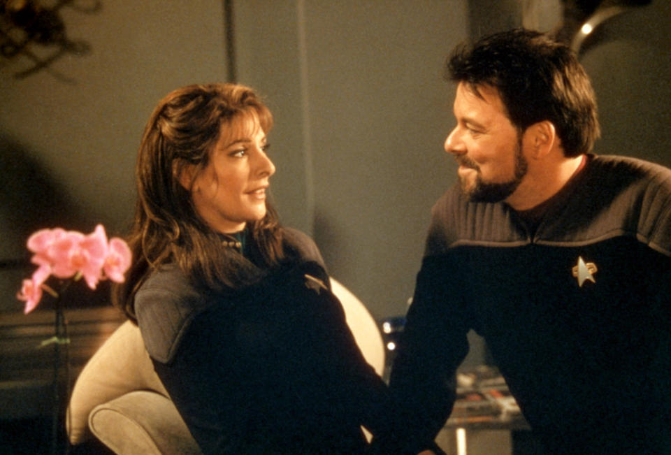 RIKER AND TROI, STAR TREK: THE NEXT GENERATION AND STAR TREK: PICARD