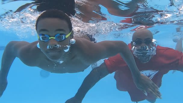 PHOTO: The Nile Swim Club has been teaching Black children how to swim for over 60 years. (ABC News)