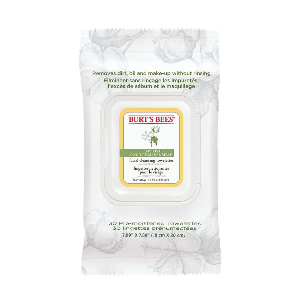 Burt's Bees Sensitive Facial Cleansing Towelettes - £6.49