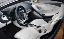 <p>Like all modern McLarens, the GT has a mid-mounted twin-turbocharged V-8, which is bolted to a seven-speed dual-clutch automatic transmission.</p>