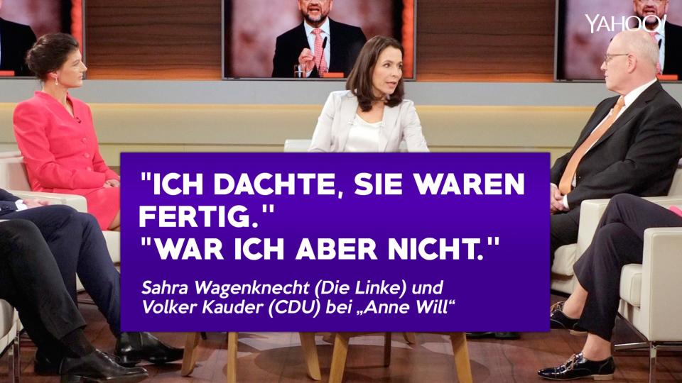 Die besten Zitate aus den Polit-Talkshows der Woche