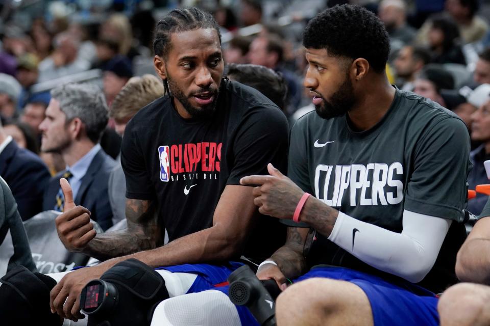 With Kawhi Leonard (left) and Paul George leading the way, the Clippers have the highest payroll in the NBA.