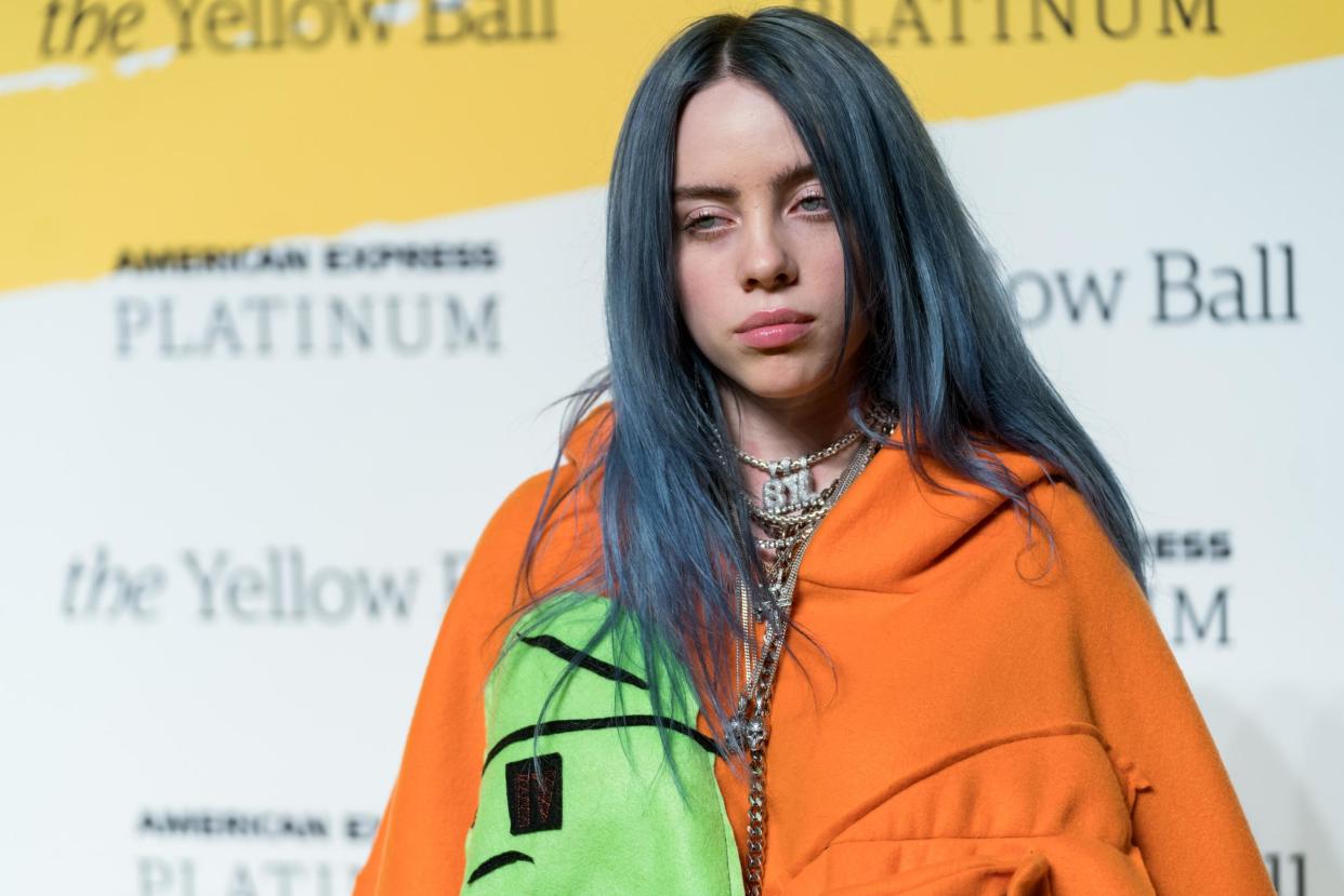 Singer Billie Eilish attends the Yellow Ball at the Brooklyn Museum on September 10, 2018 in New York City: Getty Images