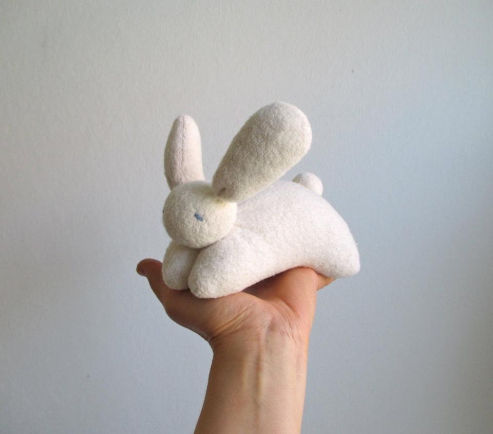14) Organic Bunny Toy