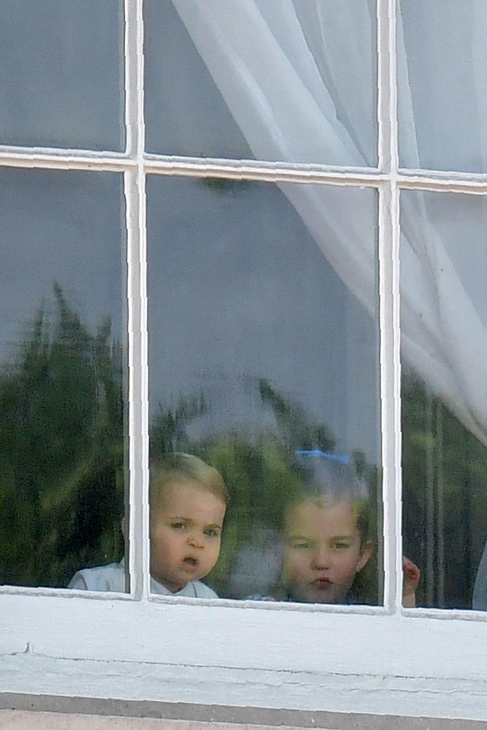 Prince Louis looking really confused.