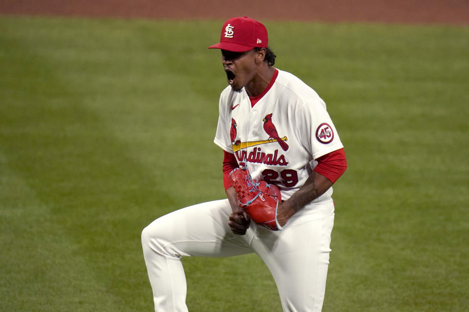 Alex Reyes is a high-upside arm that could make sense for the Blue Jays. (AP Photo/Jeff Roberson)