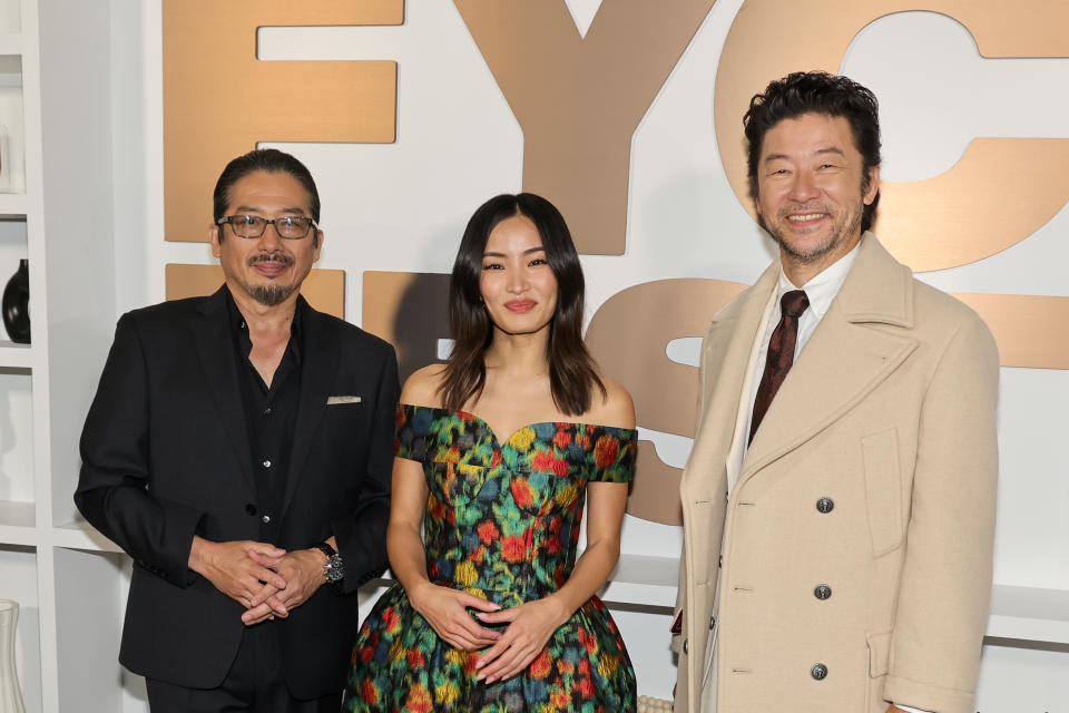 Hiroyuki Sanada, Anna Sawai and Tadanobu Asano attend FX's "Shogun" FYC event