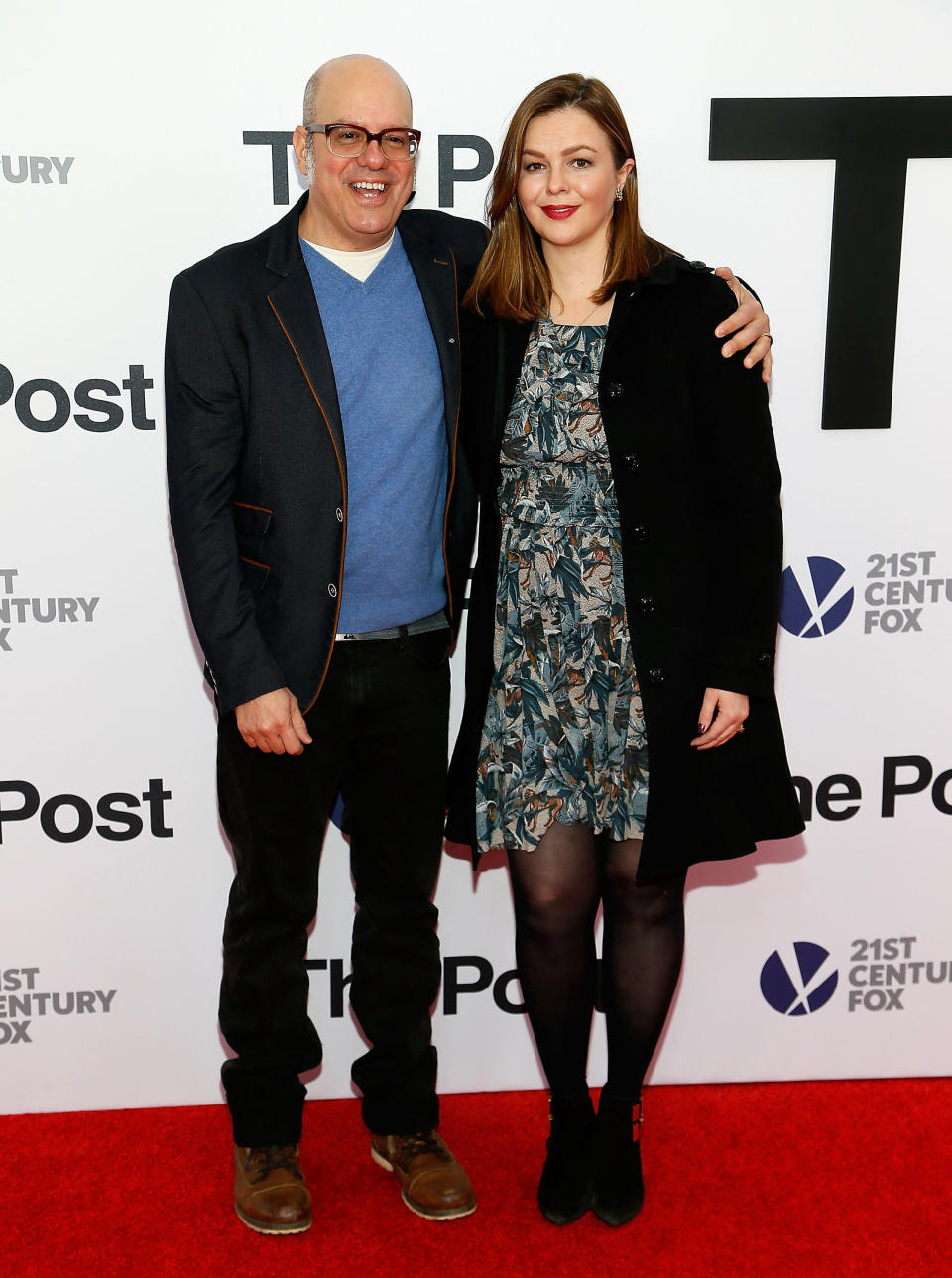 the couple on the red carpet