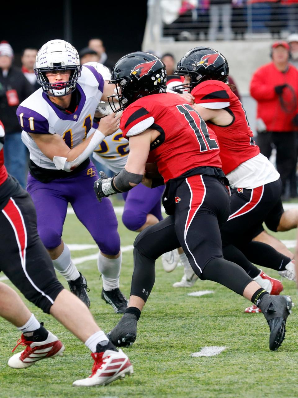 Bloom-Caroll senior linebacker Andrew Marshall has been selected as the state's Diviison III Defensive Player of the Year by the Ohio Prep Sports Writers Association.