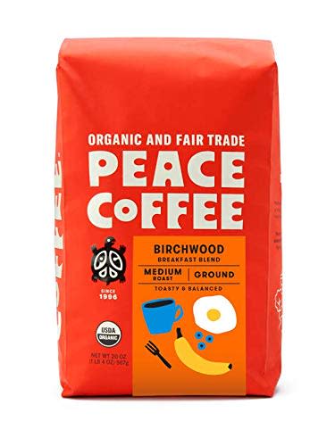 best organic coffee peace coffee birchwood breakfast