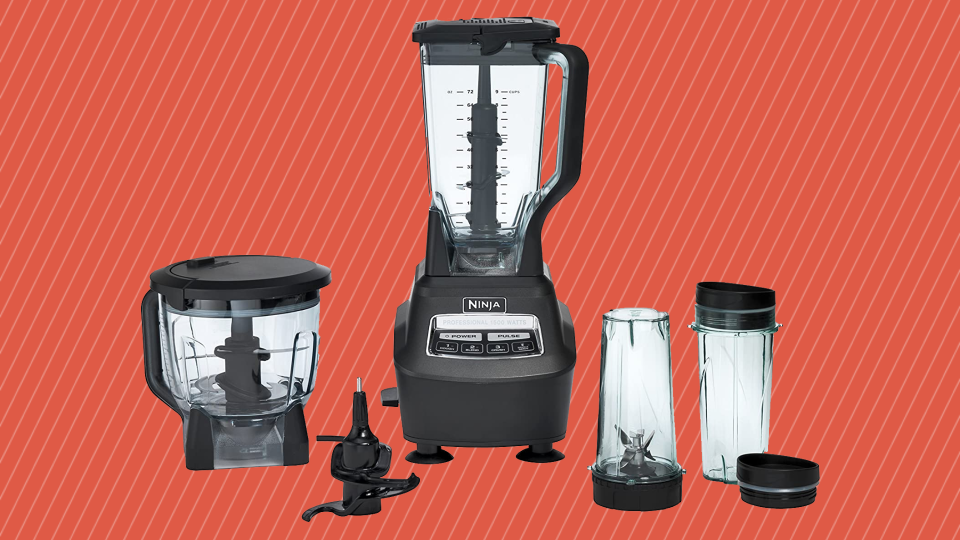 Save nearly 40 percent on the Ninja BL770 Mega Kitchen System and Blender. (Photo: Amazon)