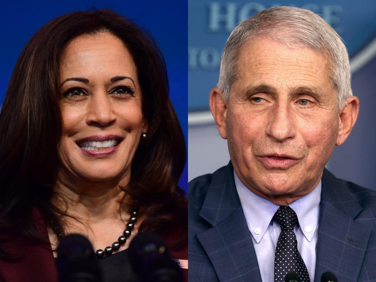 harris and fauci