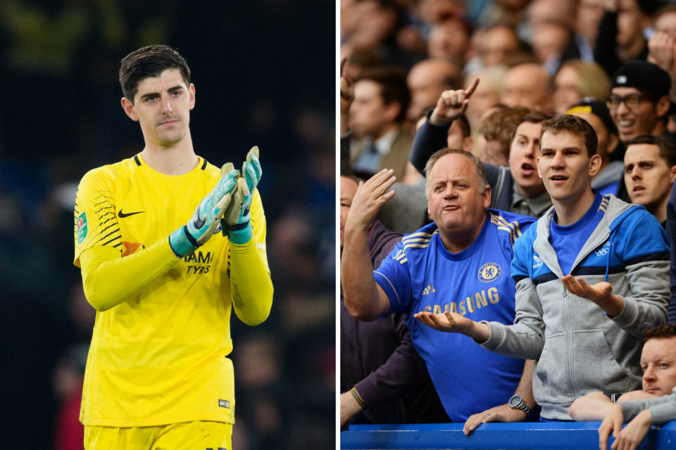 Thibaut Courtois’ message to Chelsea fans had to be deleted