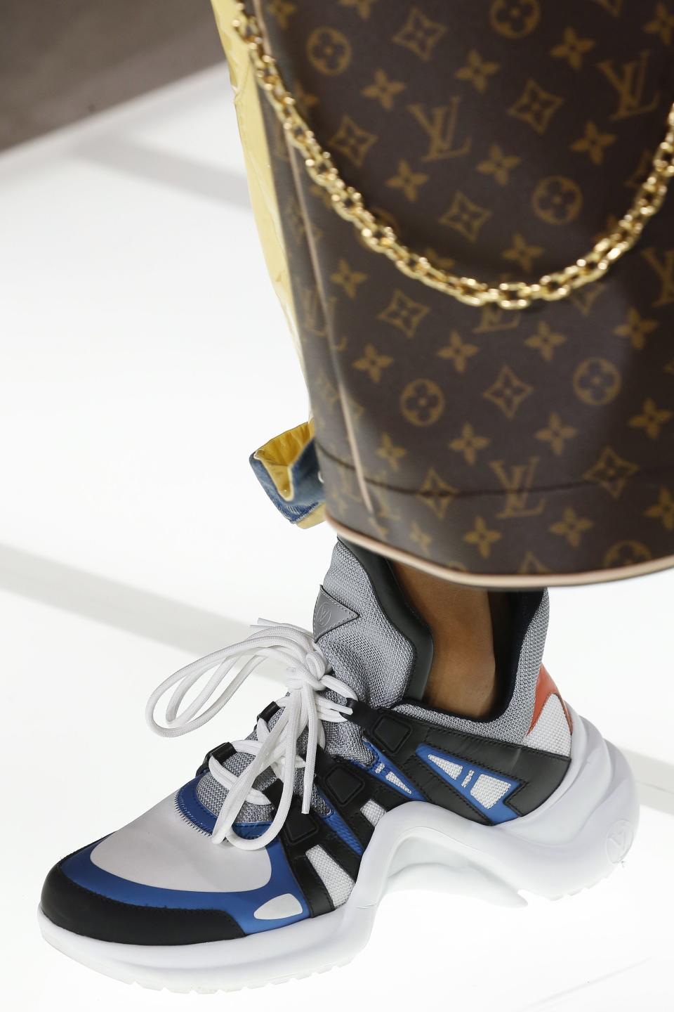 <p>'Dad, I'm confused.' 'Hi, Confused.' The unofficial footwear of icy blonde Scandinavian bloggers and Internet-famous kids who post purposefully ugly photos, the generic-looking but highly expensive sneakers have come to prominence against all odds. It is what is is, and these are Louis Vuitton. </p>