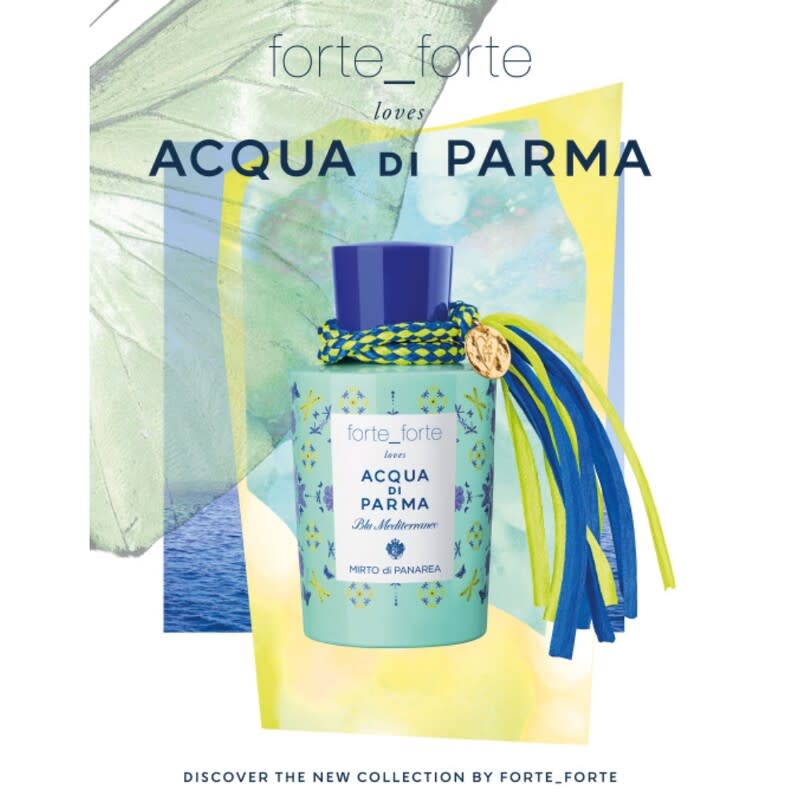 義大利品牌的forte forte和Acqua di Parma首次合作