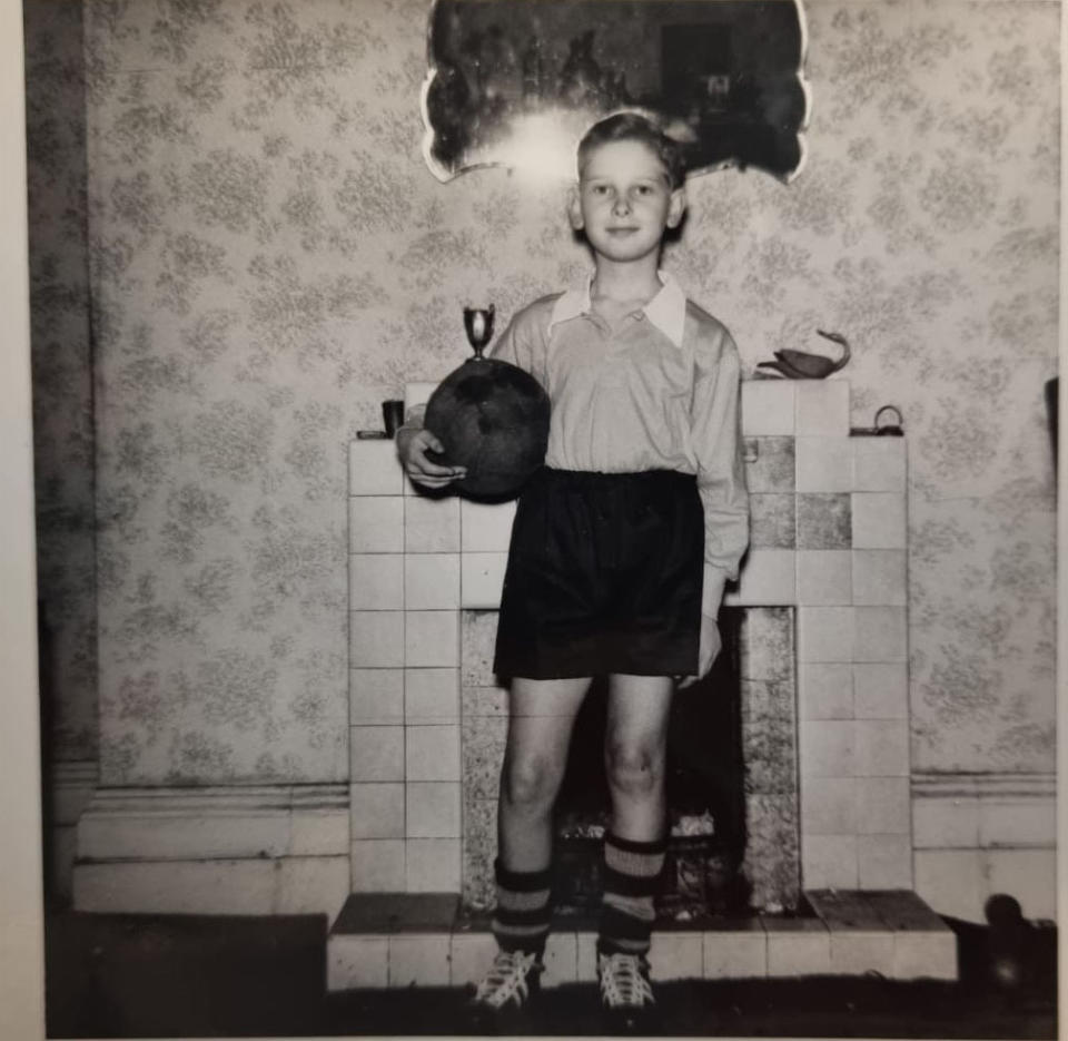 Until he was 16, Leon, his parents and older brother lived in the top four rooms of a house in an early Victorian square. He and his brother shared the top floor back bedroom.