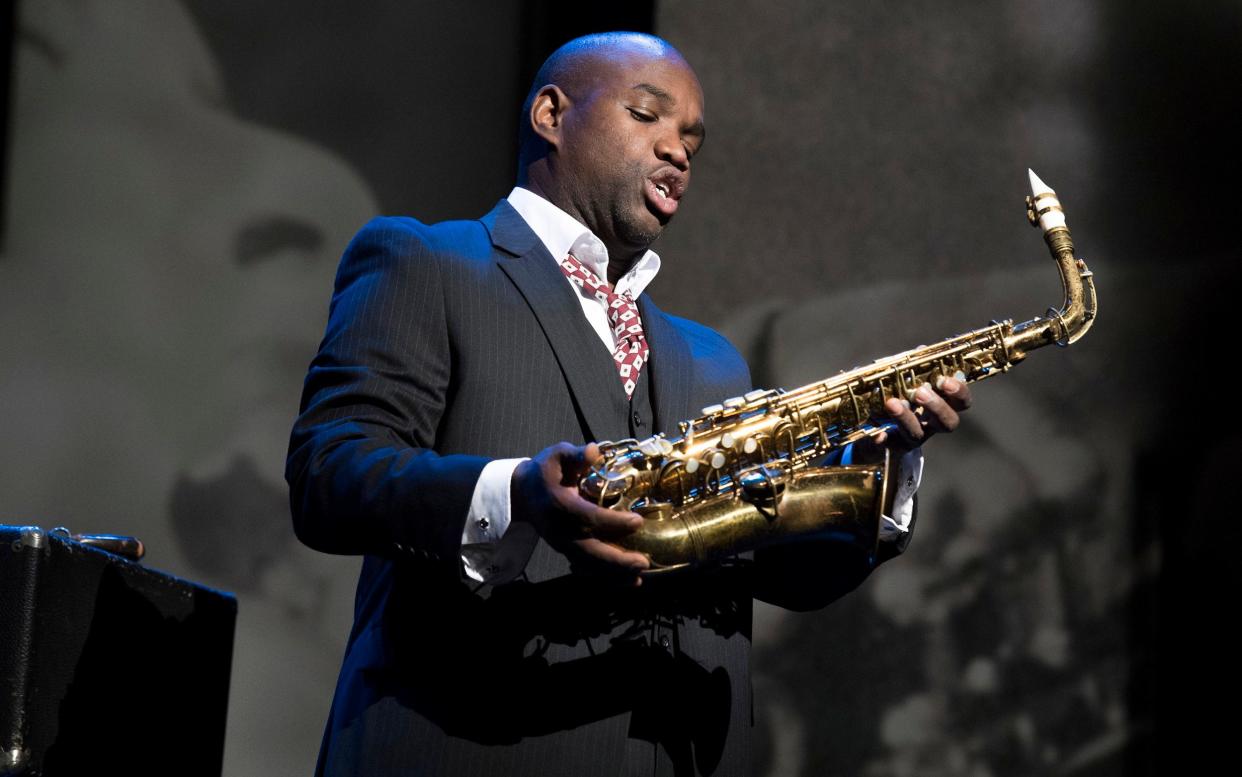 Lawrence Brownlee as Charlie Parker in 'Yardbird' at the Hackney Empire - amx