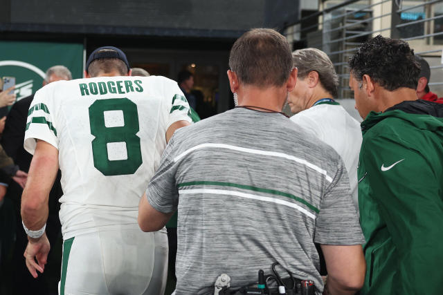 Aaron Rodgers: New York Jets quarterback to miss the rest of the