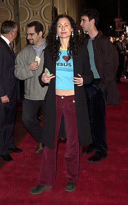 Minnie Driver at the Hollywood premiere of The Count of Monte Cristo