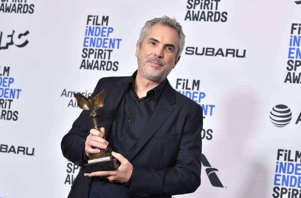 Alfonso Cuaron - Best International Film - 'Roma' (Mexico)34th Film Independent Spirit Awards, Press Room, Los Angeles, USA - 23 Feb 2019